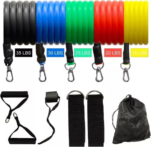 Miniatura 4 de Bandas Tubular  Elasticas Kit 11 piezas